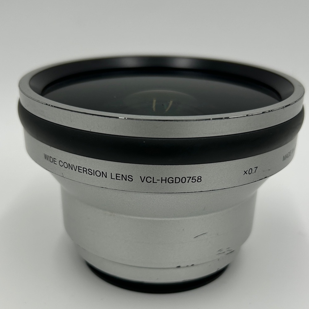 Sony Tele & Wide Conversion Lens Set Of 2 Made In Japan Photography - Picture 2 of 12